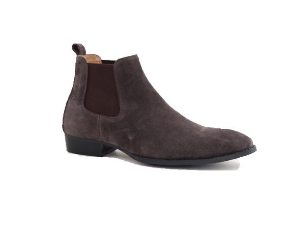 

Hot Sale- New Classic Ankle Boots Western Wyatt Booties Winter SLpCow Suede Men Chelse Boots Winter