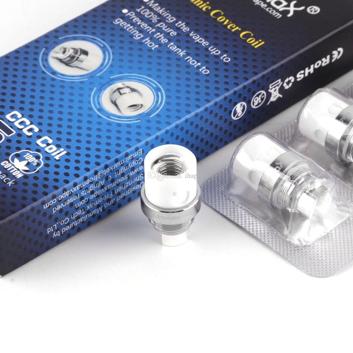

Authentic FreeMax Starre Pure Coil Head 0.25ohm 0.5ohm Replacement Coil For Original FreeMax Starre Pure Tank 100% Genuine 2257004