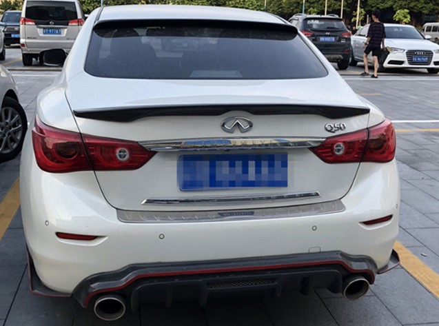 

For Q50 Spoiler Carbon Fiber Material 2014-2015 m5 Performance Style Spoiler For Infiniti Q50 Spoiler