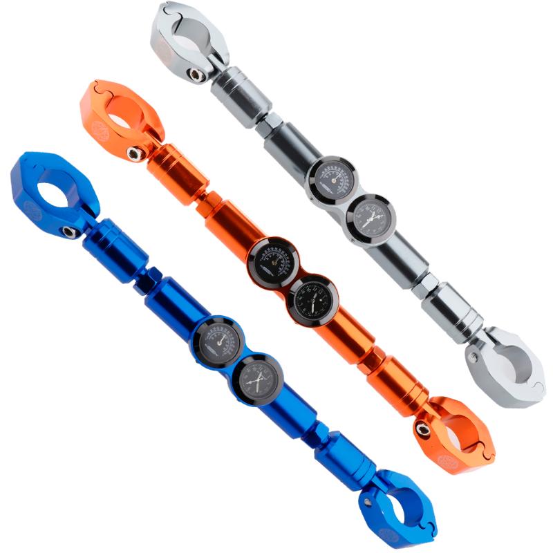 

22mm 7/8inch Handlebar Motorcycles Adjustable Cross Bar Steering Wheel Strengthen Lever