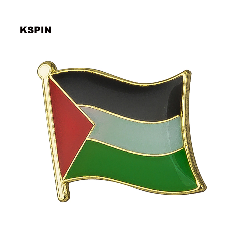 

Palestine Flag Lapel Pin Flag Badge Lapel Pins Badges Brooch KS0027