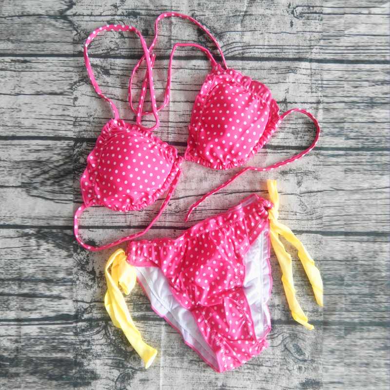

2020 new Women Floral Padded Bikini Swimwear Monokini Bikinis Set Bathing Suit Swimsuit Beachwear Summer