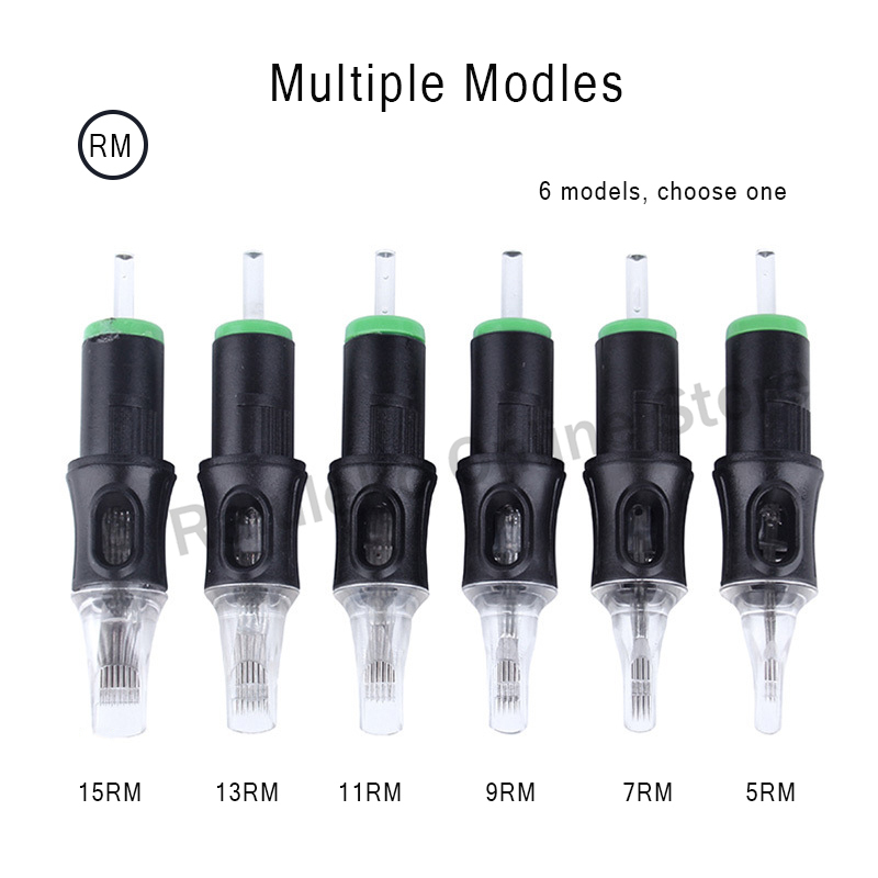 

Disposable Semi-Permanent Makeup Tattoo Needles Cartridge for Tattoo Gun Body Art Supplies 5RM/7RM/9RM/11RM/13RM/15RM