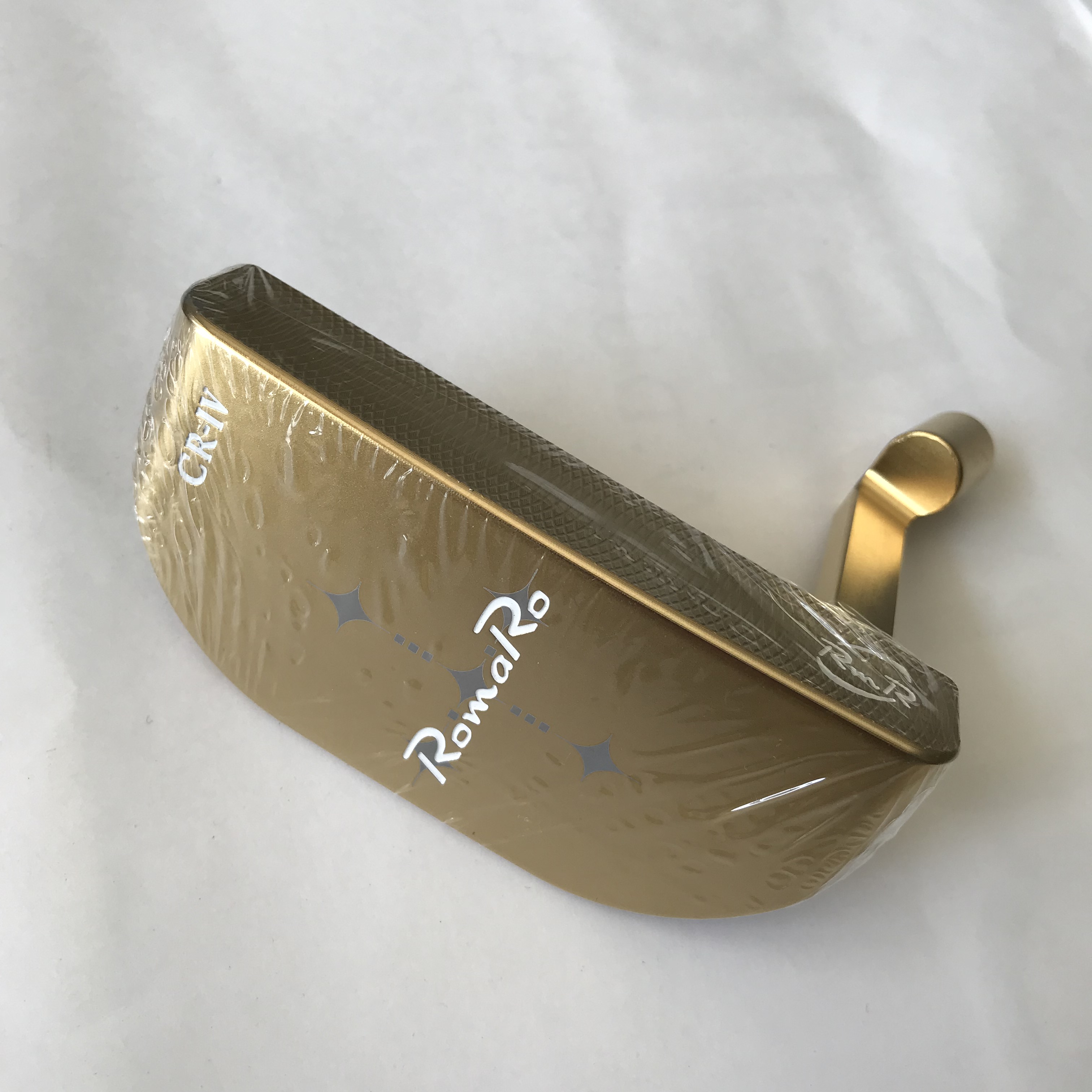

RomaRo CR-IV Putter Head Gold Golf Brand Clubs Heads Putters Mens Womens Sports New Limited Edition (Only the head, without shaft and grip)