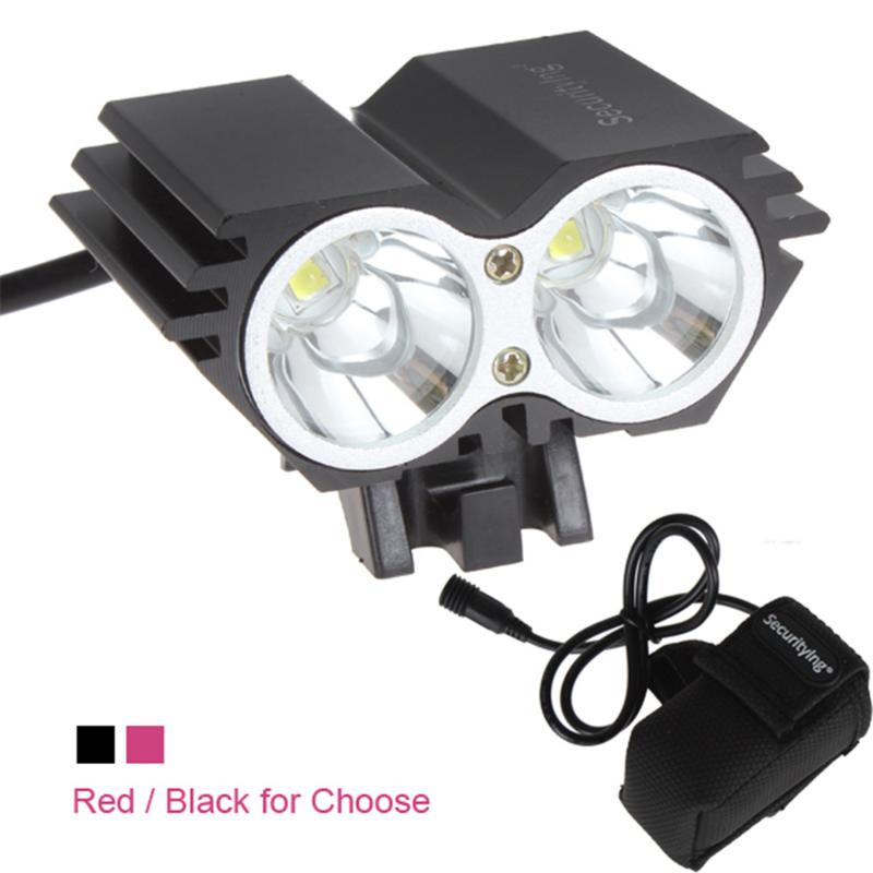 

Sales Big Sale! Securitylng 1200 Lumens 2x XM-L U2 LED Bicycle Light & 4000mAh Battery Pack