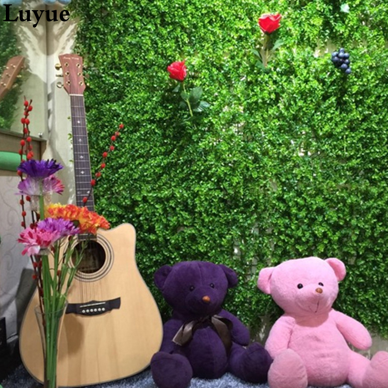 

Grass grass mat 40*60 CM Artificial lawn Plant wall flower Garden plant moss Home hotel subtropical plant decorative wall 04-1