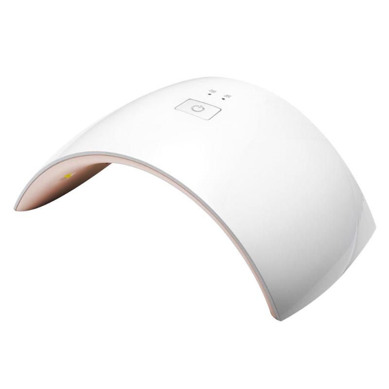 

Nail Dryers LED UV Nail Gel Dryer Curing Lamp Polish Professional Machine Make Up Dryers Accessories, White