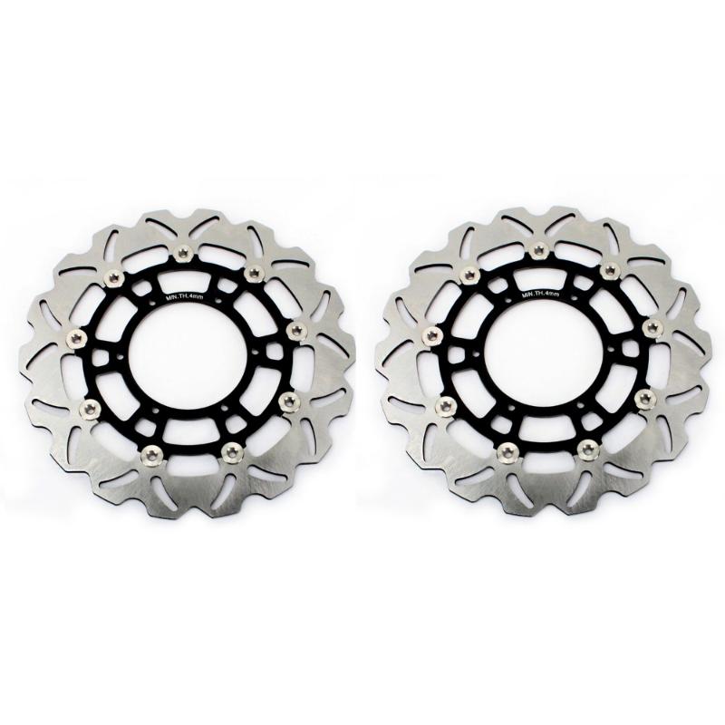 

BIKINGBOY Front Brake Discs Disks Rotors For F 700 GS / ABS 2013-2017 F 800 GS 2009-2017 800 Adventure 2013-2017