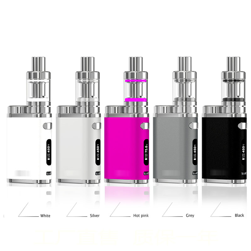 

Hottest Electronic Cigarette Kit Pico 75W Starter Kit 18650 TC Mod Melo III 3 Mini Tank Atomizer Invisible Airflow Control Vape Box Mod, Only package no ciga