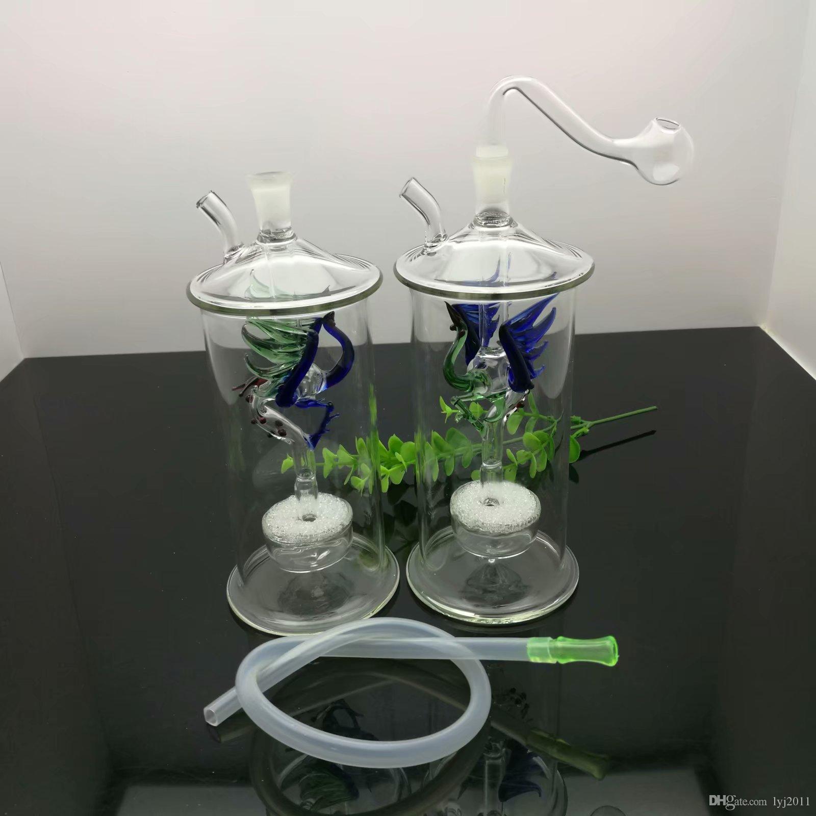 

Fairy Crane Glass Sand Core Filtration Water Tobacco Bottle Wholesale Glass Hookah, Glass Water Pipe Fittings, Smoking ,Free Shippin