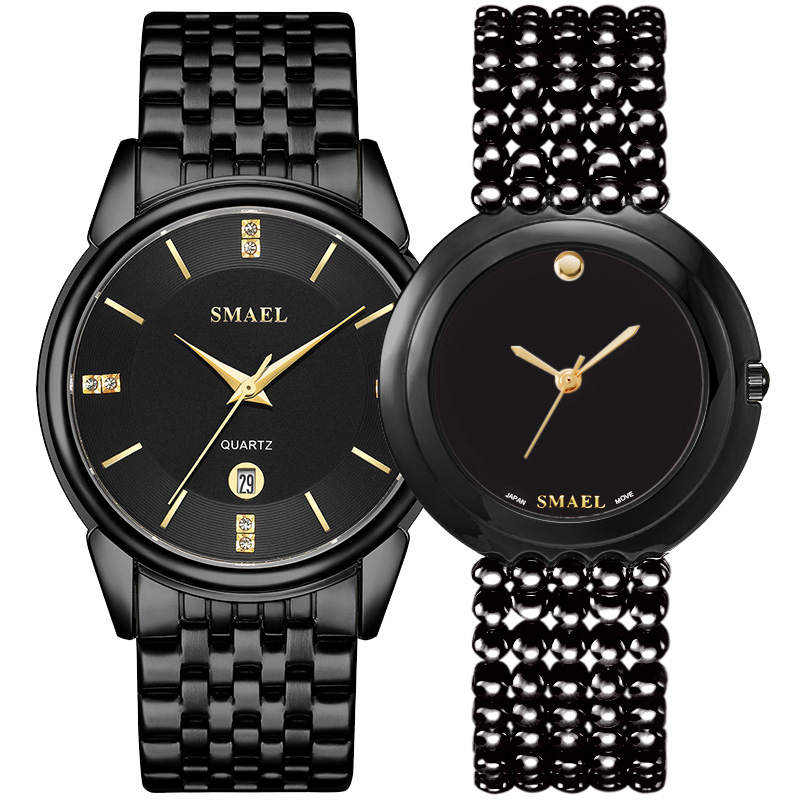 

luxury classic watches SET for couple gen's a lady's waterproof casual wristwatch Elegant 9026 1885M Quartz digital clock 2020, No send watch for shipping