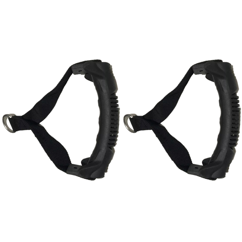 

2Pcs-Resistance Band Handle Fitness Equipment Pull Rope Grips Strength Training Ropes Handles