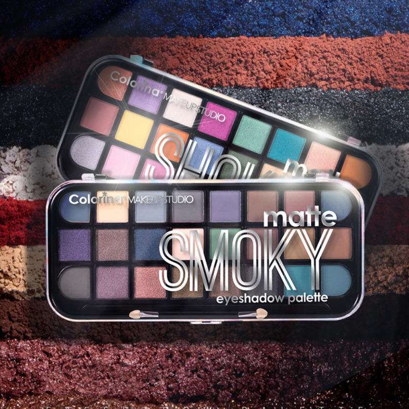 

24-color Eye Shadow Palette Long-lasting Waterproof Smudge-proof Eyeshadow Powder S1