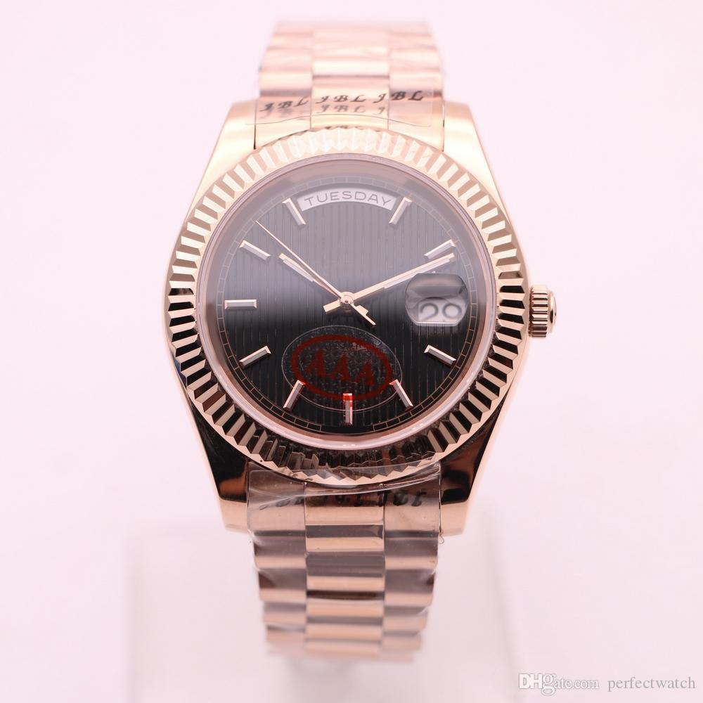 

Classic men 40mm automatic mechanical watch No battery sweeping movement Stainless steel clock Date week model watches 1533, Shipping cost