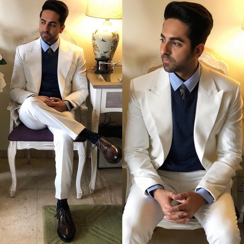 White Wedding Tuxedos Custom Made One Button Peaked Lapel Groom Wear Formal Work Prom Office Blazer(Jacket+Pants)