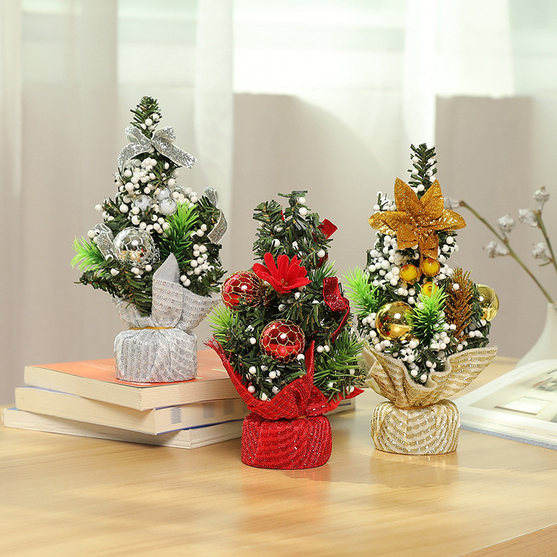 

WYNLZQ 2018 Christmas Tree Decoration Kids Christmas Tree With Bells New Year Desktop Gift Decorations Children Adults Party New