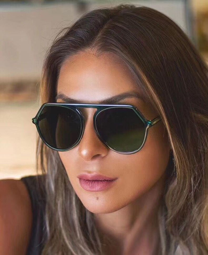 

Men Women Sunglasses 2020 Fashion Large frame round sunglasses ins Sunglasses New Sun Glasses eyewear UV400 Free Shipping 3373