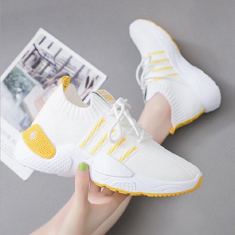 

fashion women breathable running shoes white black pink yellow womens trainer designer outdoor sports sneakers size 35-40, 4 35-40