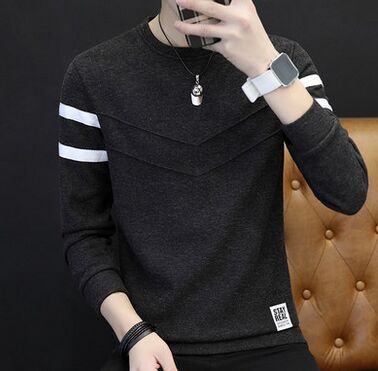 

YSMILE Y Long#77 2017 autumn and winter with new men' cashmere men thickening sweater round neck long sleeved knit shirt male, Beige