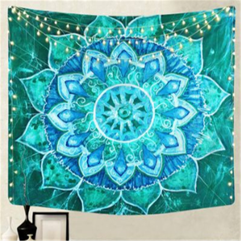 

India Mandala Tapestry Wall Hanging Sun Moon Tarot Wall Tapestry Carpet Tapiz Witchcraft Cloth Tapestries