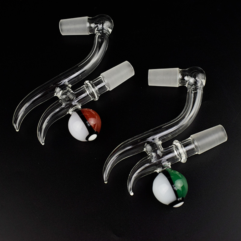 

Smoke Bong Dropdown Adapter 14mm/18mm Male & Female Glass Converter for Pyrex Glass Water Pipes Smoking Accessory