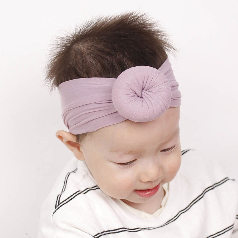 

21 colors New Arrival Baby girls Knot Ball Headbands Kids Children Headwear Boutique Hair Accessories Free Shipping, Mixed colors