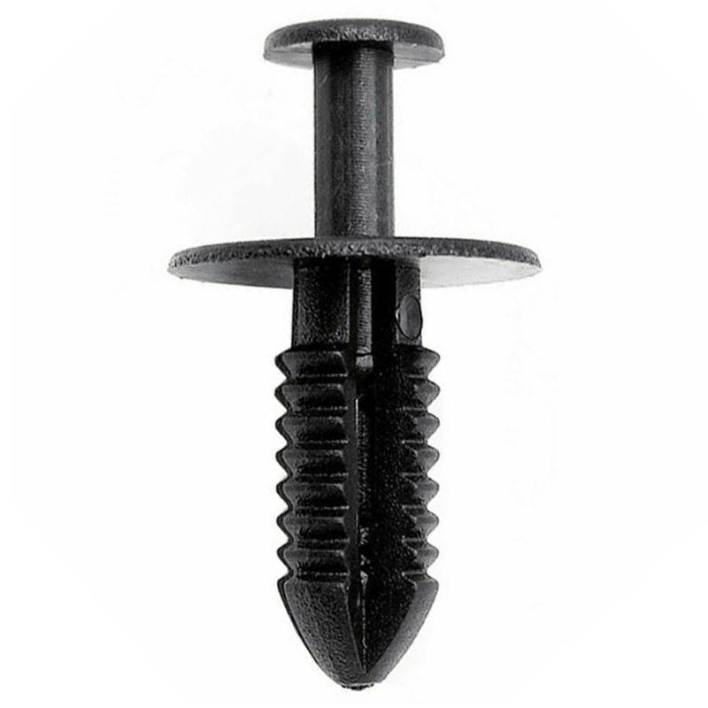 

100PCS Mixed Auto Fastener Vehicle Car Bumper Clips Retainer Fastener Rivet Door Panel Fender Liner Universal Fit for Car