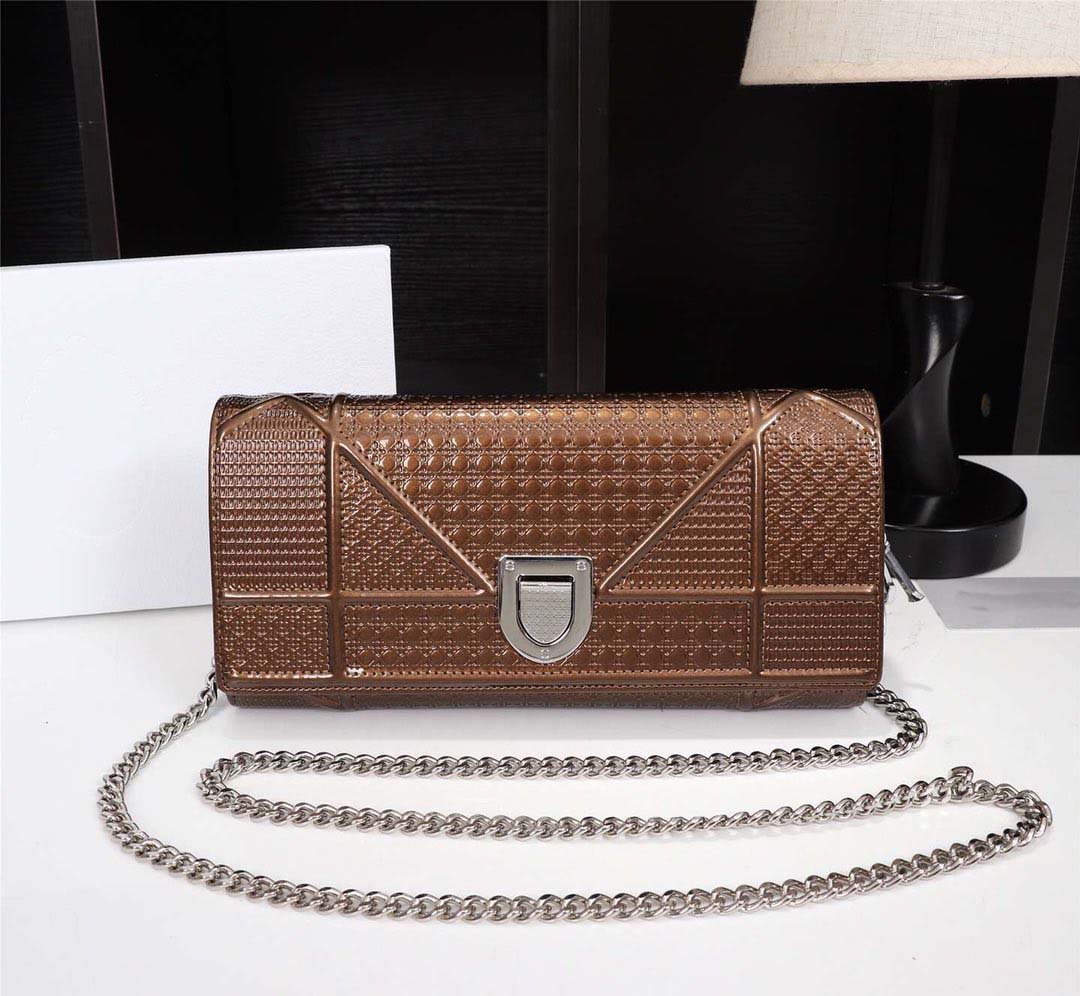 

Designer-Handbag Luxury handbags High Quality Ladies Chain Shoulder Bag Patent Leather Luxury Evening Bags Cross body Bag, Black