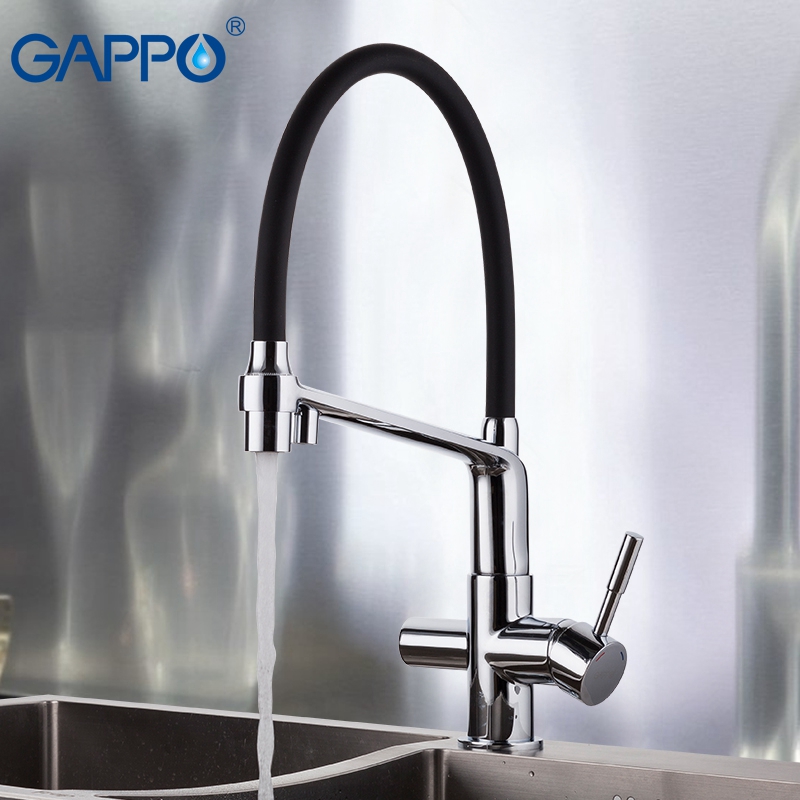 

GAPPO kitchen faucet with taps water mixer filtered water torneira kitchen sink faucet mixer taps Brass