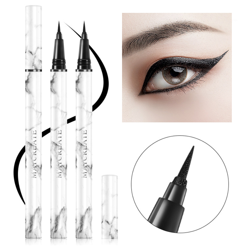 

Black Long-lasting Eyeliner Pencil Pen Waterproof Makeup Eyeliner Eyeshadow Pen Beauty Cosmetic Makeup Tools Eyes, Type a-1pcs