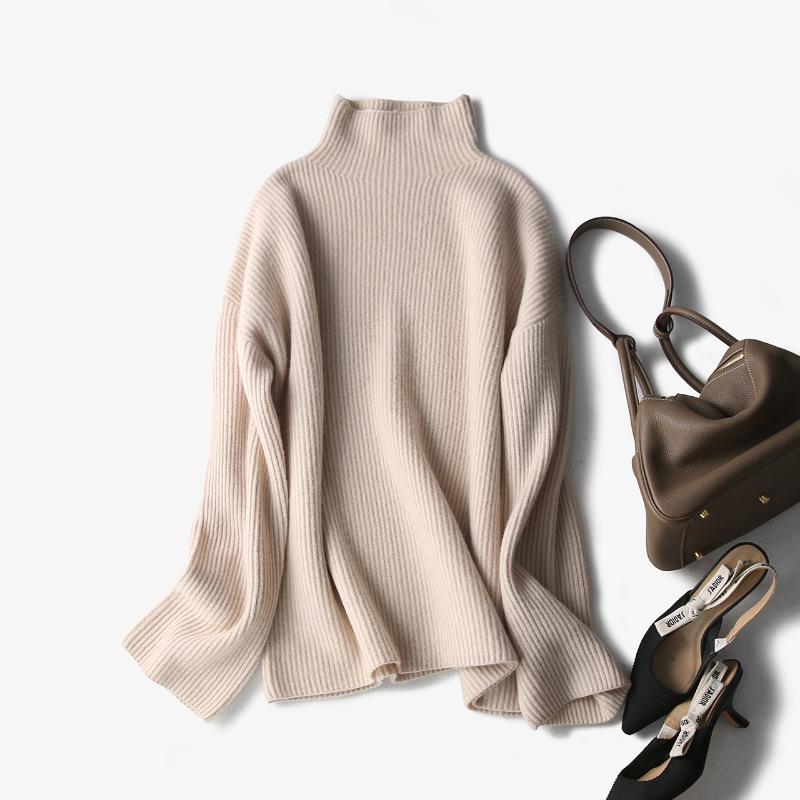 

Top Design! 2020 Spring new arrival office lady sweater base blouse women free shipping HMR19550DEC4, As pic