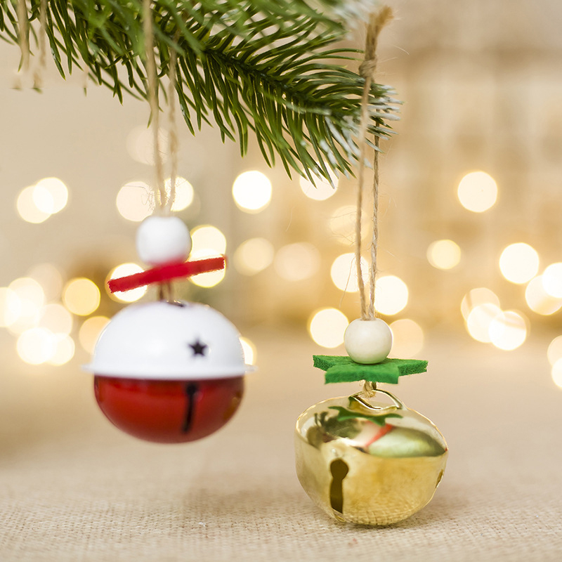 

1pc Christmas Tree Hanging Ornaments Christmas Decorations Bells New Year Party Decor Xmas Home Decoration Supplies