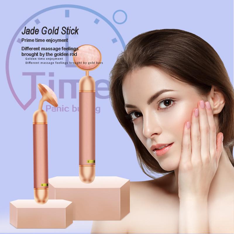 

Small Size Facial Beauty Tool Facial Massager T Shape Beauty Care Vibration Massager Energy Vibrating Bar