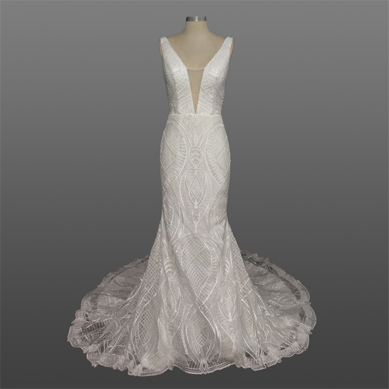 heart shaped mermaid wedding dresses