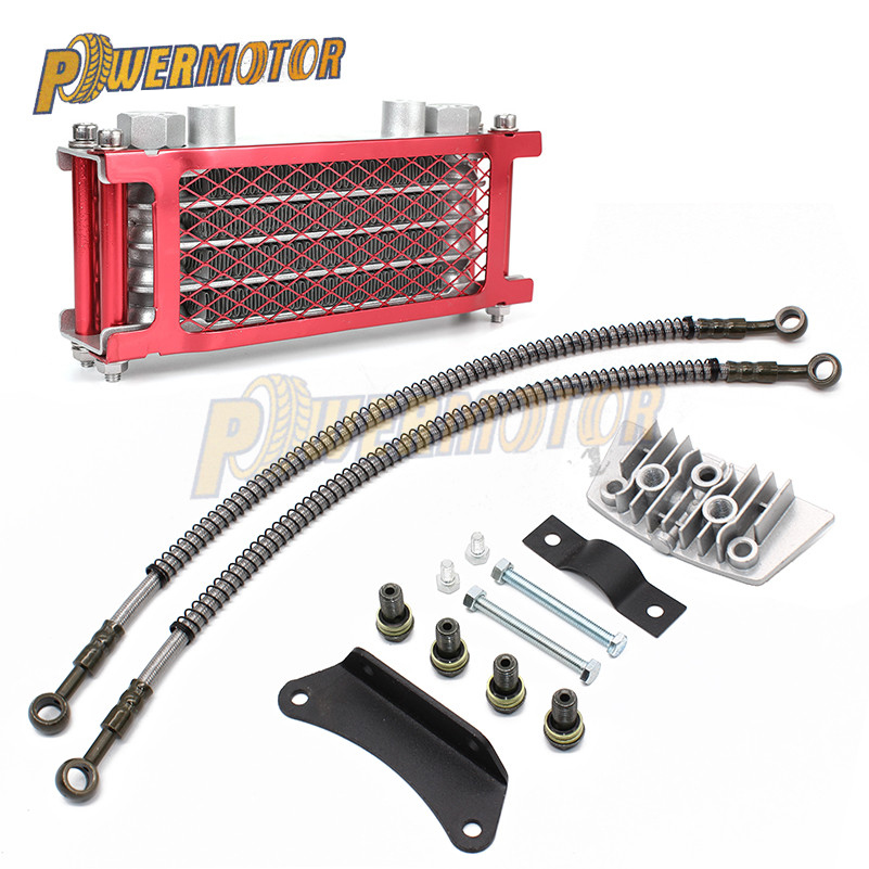 

Motorcycle Horizontal Engine 50cc 70cc 90cc 110cc Chinese Made Dirt Pit Oil Cooling Cooler Monkey Bike ATV Motorcycle Radiator