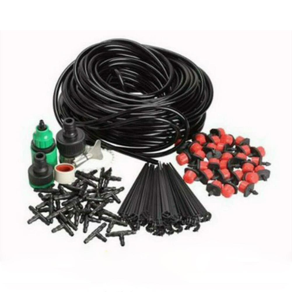 

Adeeing 25M Micro Drip Irrigation System Automatic Timer Self Plant Watering Gardening Accessories, Black