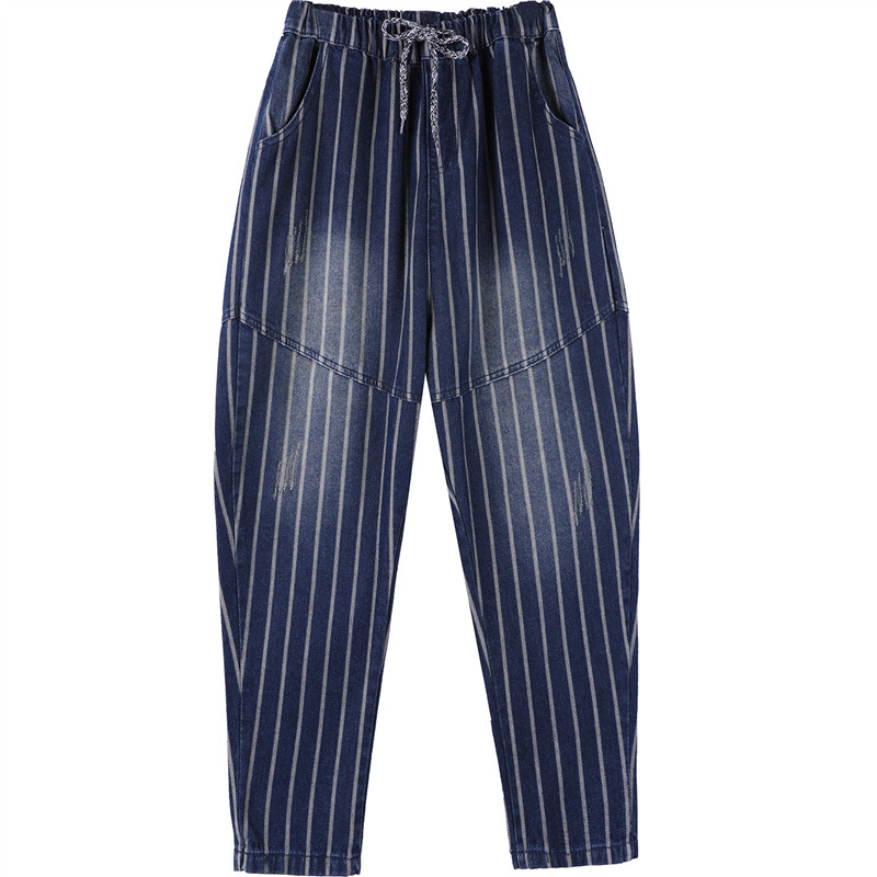 

Blueberry White Black Feer Fertilizer Plus-Size Joker Stripe Cowboy Panty Restoring Ancient Ways Bk4328