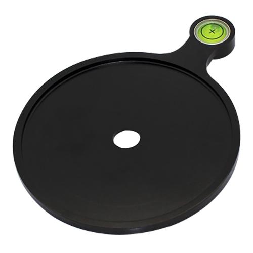 76mm High Precision Add-On Offset Bubble Spirit Level Plate for Tripod Ball Head Durable