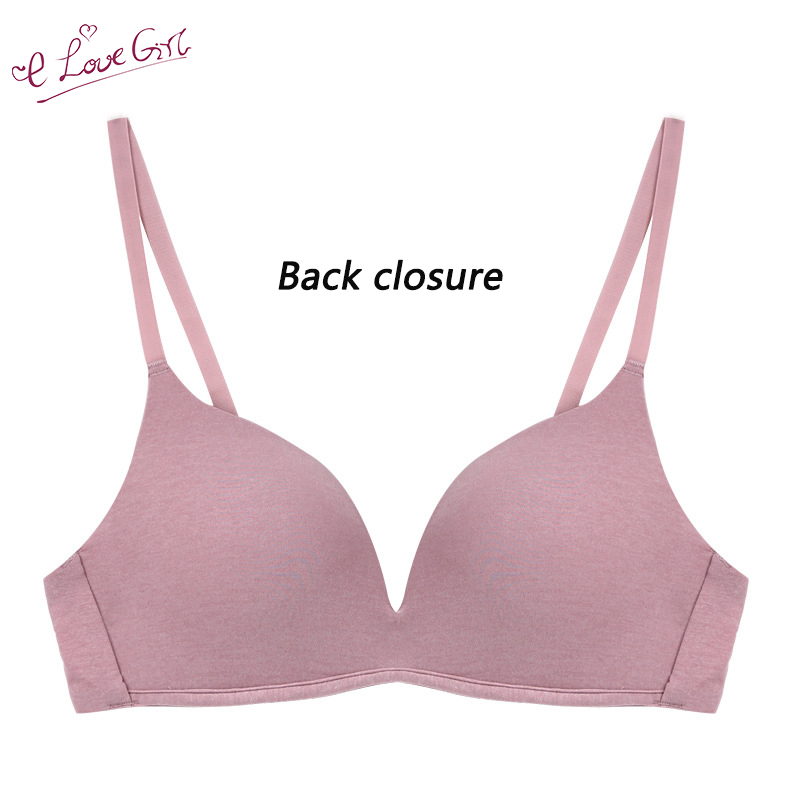 

E lovegirl 's Lightweight Lining Solid Color 3/4 Cup Cover Seamless T-Shirt Bra Breathable Sexy Underwear Blue Green, Y1855 green