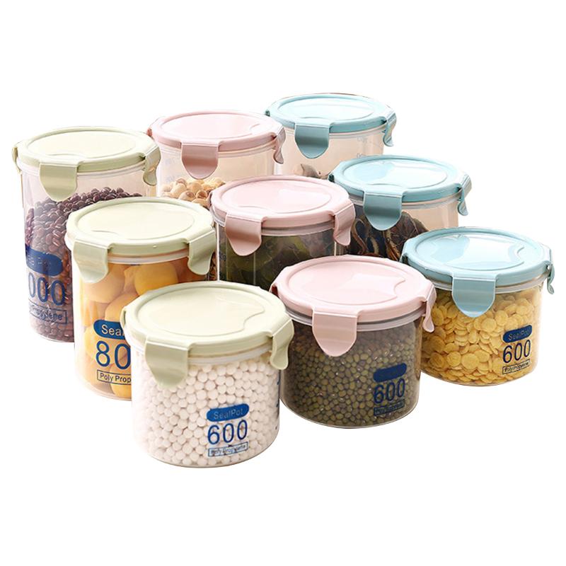 

Kitchen Grains Storage Box Grain Bean Storage Contains Sealed Home Organizer Container Refrigerator Tank