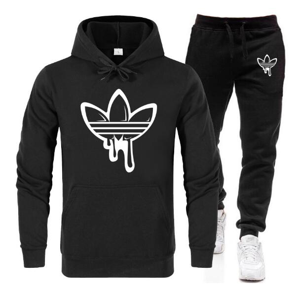 

Designer Tracksuit Men en Sportswear Hoodie And Sweatshirts Black White Autumn Winter Jogger Sporting Suit Mens Sweat Suits Tracksuits Set, Color 8