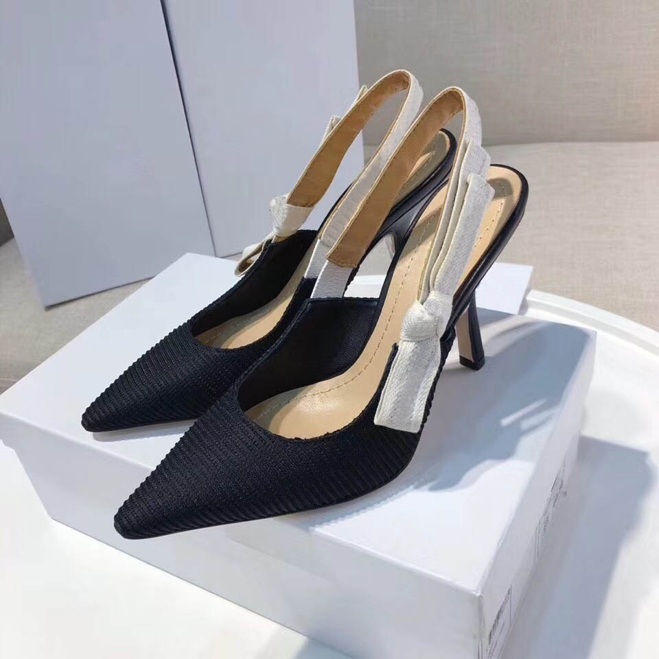 

Hot Sale-2018 womens slingbacks designer gladiator sandals women rivet shoes black red nude white luxury sexy extreme high heels pumps, Black1
