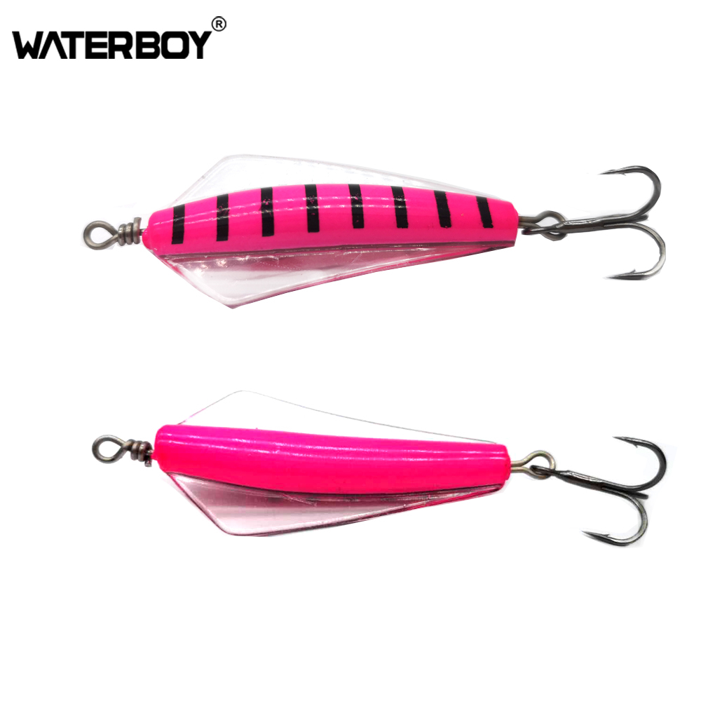 

WATERBOY Devil Spoon Fishing Bait Saltwater 5.2cm 12g 13.5g Canberra Killer Tasmanian Spinner Salmon Pike Walleye Bass VIB Lure