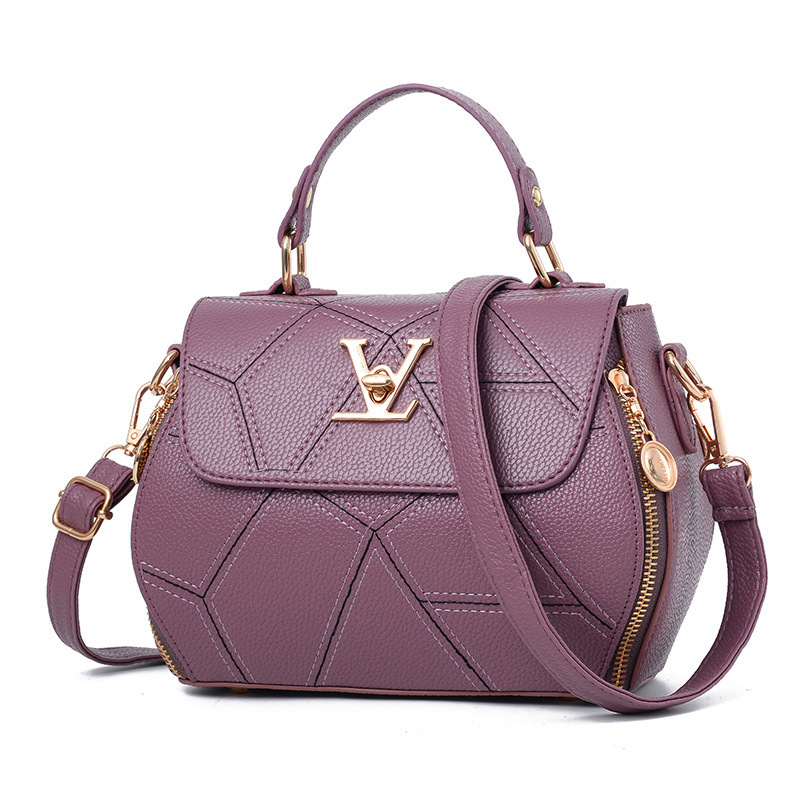 

2020 new Korean fashion handbags shoulder bag portable selling bags, Red