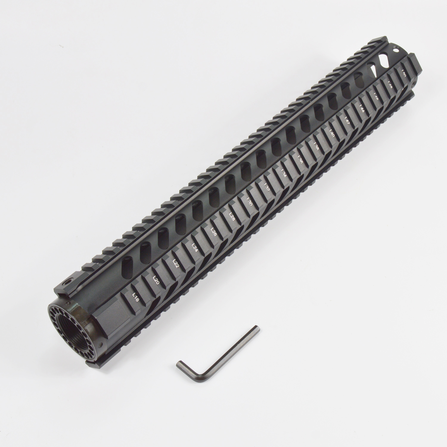 

15 inch Tactical T-Series Free Float Quad Rail Handguard AR Rail System RIS Handguard For .223/5.56