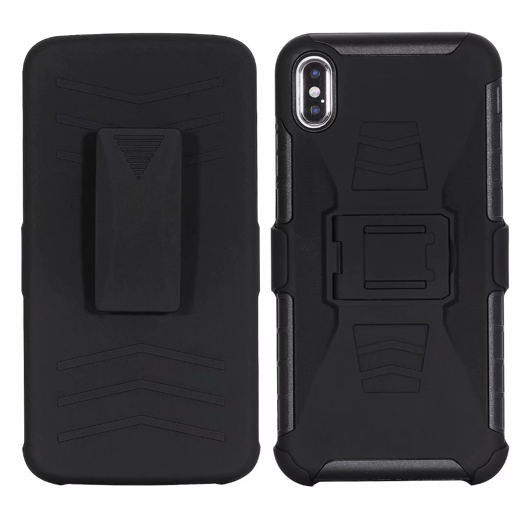 

Rugged Military Grade Heavy Duty Case with Belt Clip Swivel Holster & Kickstand For iPhone X XS /iPhone XR /iPhone xs max