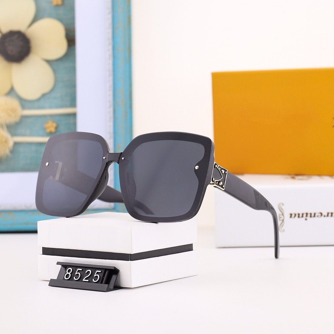

Luxury MILLIONAIRE Sunglasses for men full frame Vintage designer 1.1 sunglasses for men Shiny Gold Hot sell Gold plated Top 8525 new