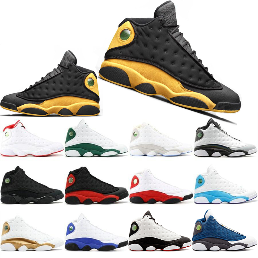 New Arrival 13 13s Mens Basketball Shoes Class of 2002 Bred Black Cat He Got Game Chicago Hyper Royal XIII Mens Athletics Sneakers