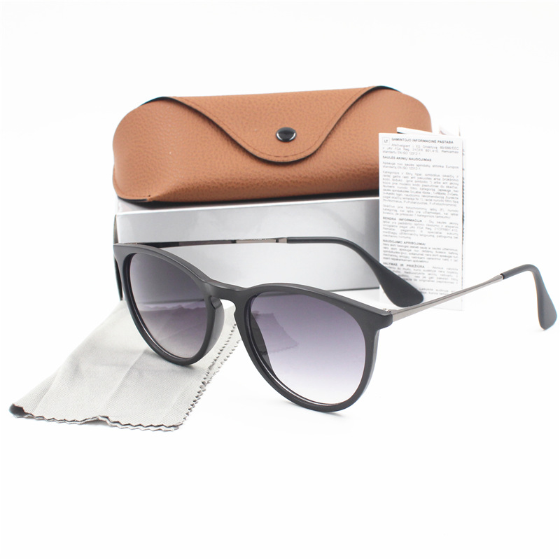1 piece fashion toswrdpar glasses sunglasses designer men's ladies brown case black metal frame dark 50mm lensA