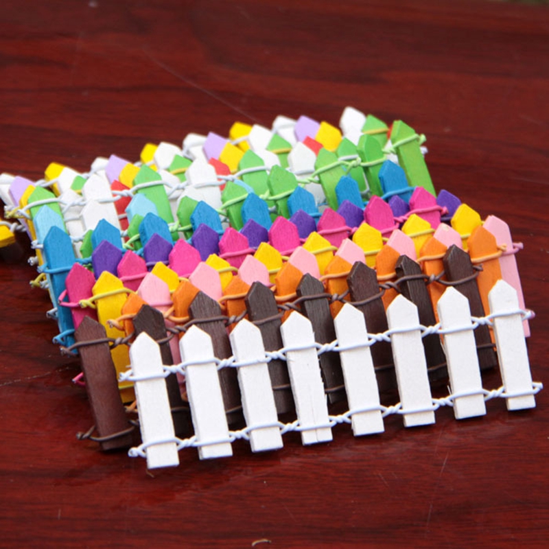 

Handmade Mini Fence Barrier Wooden Artificial Bendable Fences Crafts Miniature Garden Branches Cake Decoration Moss Bonsai Fence BH2357 ZX